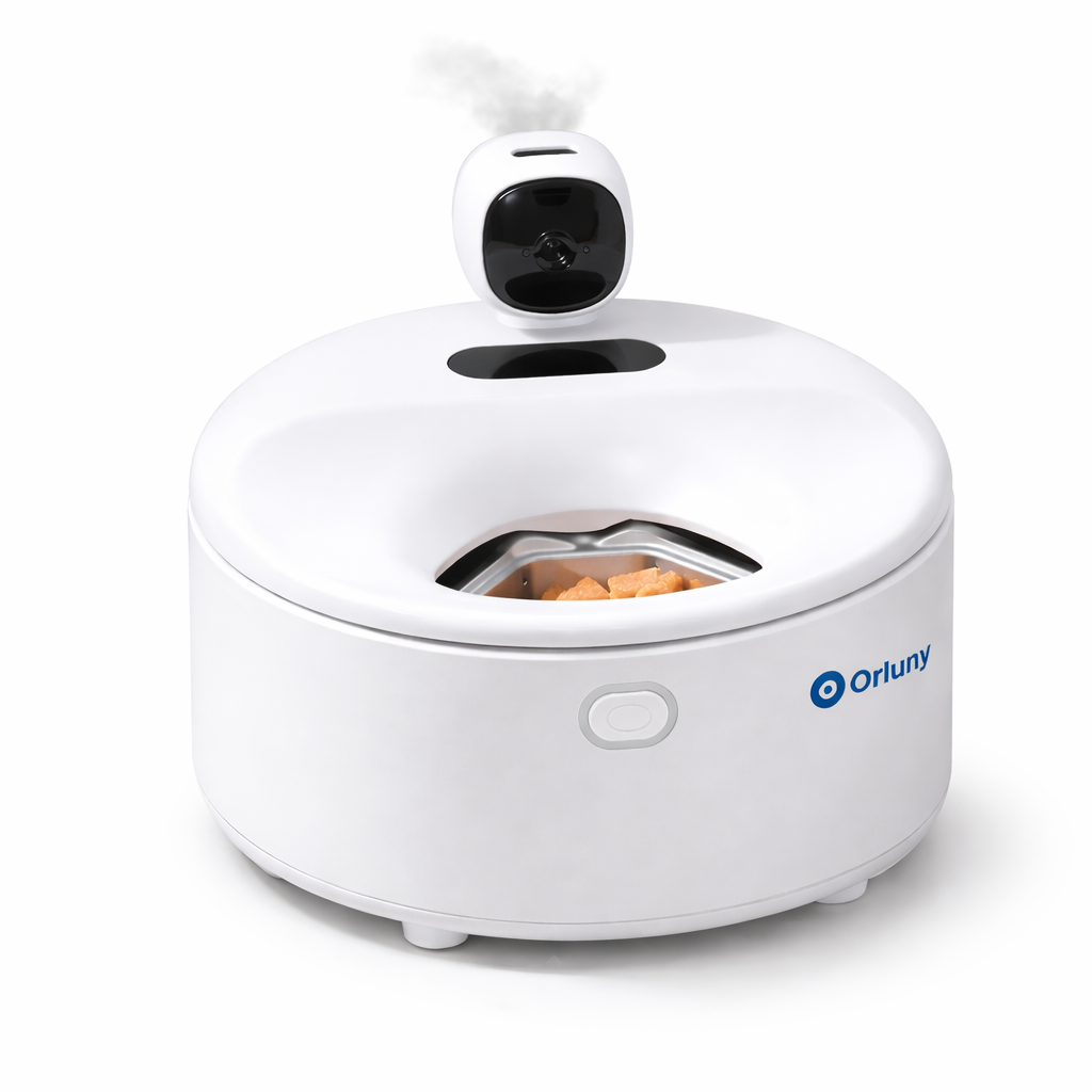 2026 Smart Refrigerated & Heated Automatic Wet Food Feeder with Camera